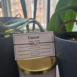 Cancer Zodiac Stone Bracelet